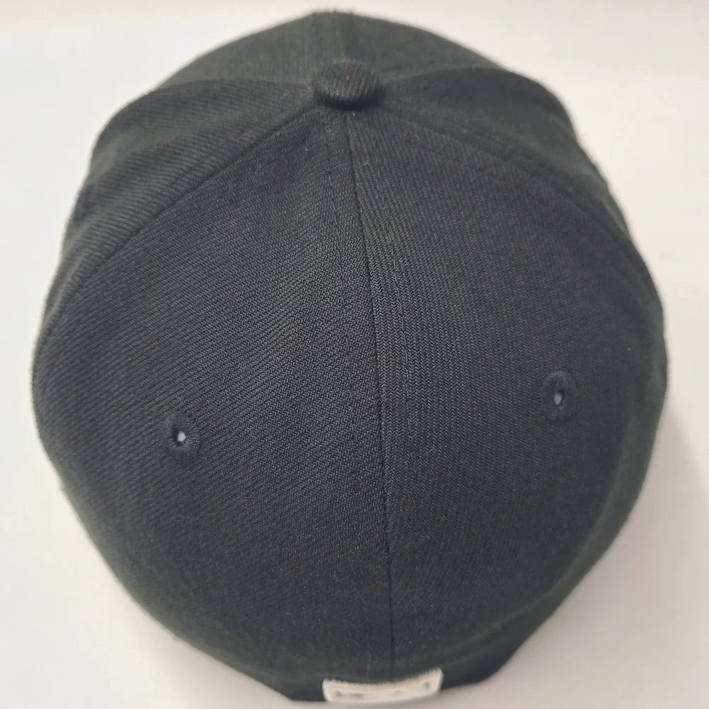 Colorado Rockies Hat Fitted 7 1/8 New Era 59Fifty Black 25th Anniversary Patch‎